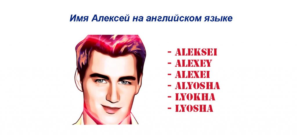 Алексей на английском языке