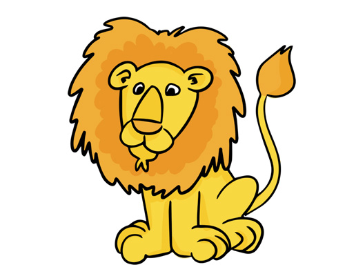a lion roars - лев рычит - to roar [rɔː] - рычать