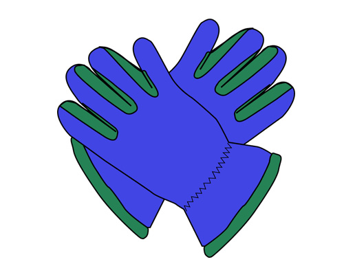Перчатки по-английски - gloves