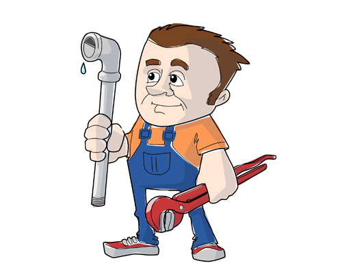 Сантехник, водопроводчик по-английски - a plumber [ˈplʌmə]